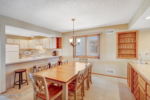 Dining room, Interior, Kitchen, Pendant Lights, Recessed Lighting