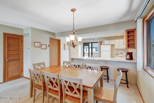 Chandelier, Dining room, Interior, Kitchen, Recessed Lighting