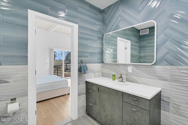 Bathroom, Interior, Wood Texture Flooring