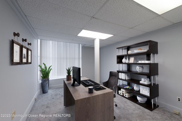 Home Office, Interior, Recessed Lighting