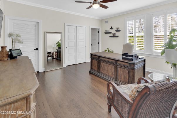 Home Office, Interior, Wood Texture Flooring