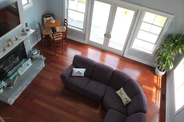 Dining room, Fireplace, Interior, Living room, Wood Texture Flooring