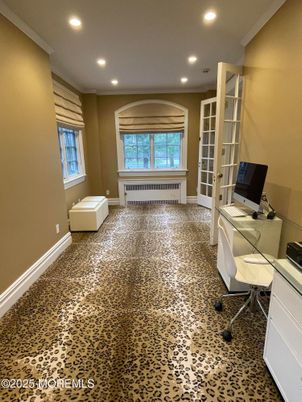 Home Office, Interior, Recessed Lighting