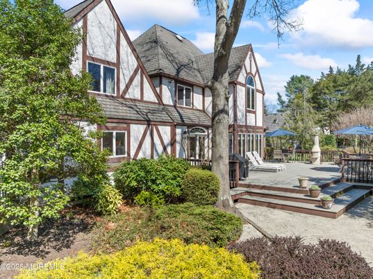 Backyard, Exterior, Facade, Tudor Revival