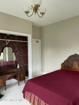 Bedroom, Chandelier, Interior