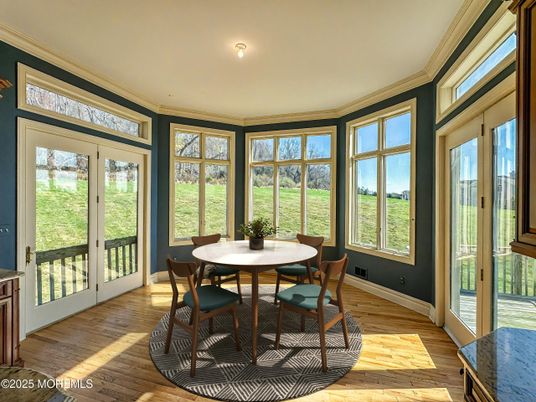 Dining room, Interior, Wood Texture Flooring
