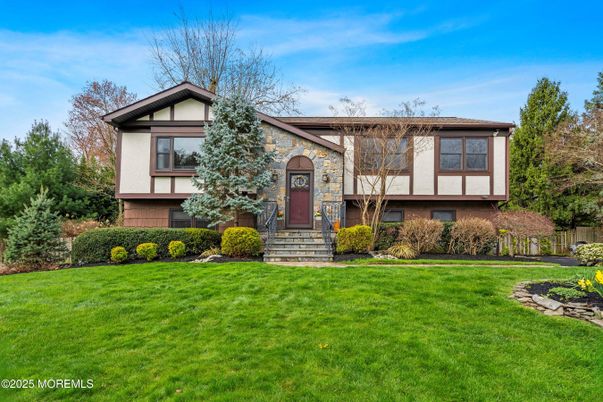 Backyard, Exterior, Facade, Split Level