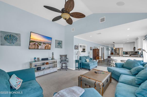 Interior, Kitchen, Living room, Recessed Lighting, Stainless Steel Appliances