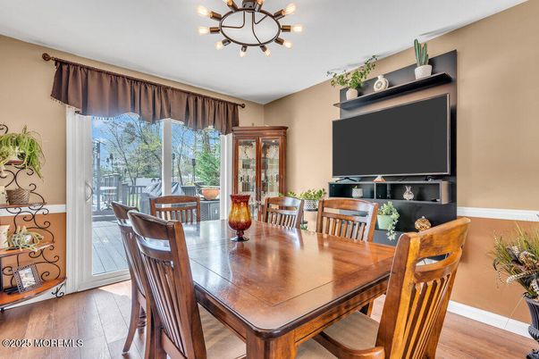 Dining room, Interior, Wood Texture Flooring