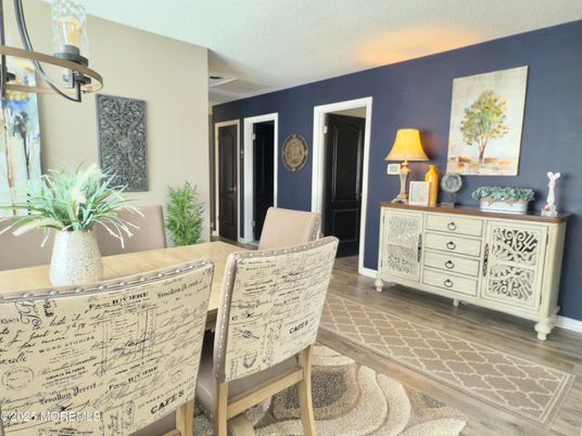 Dining room, Interior, Wood Texture Flooring