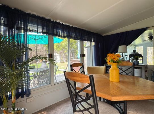 Dining room, Interior, Sun Room