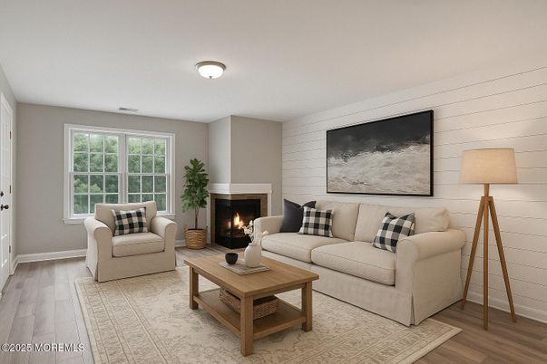 Fireplace, Interior, Living room, Wood Texture Flooring