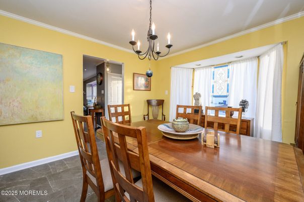 Chandelier, Dining room, Interior