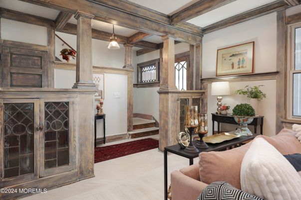 Interior, Pendant Lights, Wooden Beams, Wood Texture Flooring