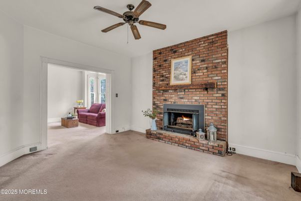 Empty room, Fireplace, Interior, Stone Walls