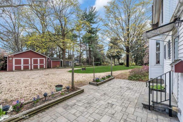 Backyard, Detached Garage, Exterior