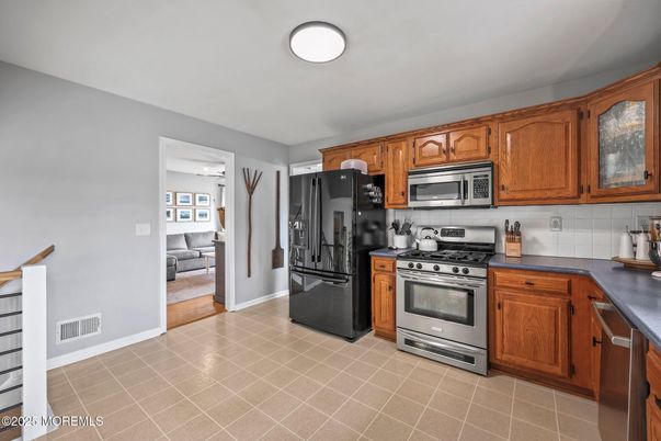 Interior, Kitchen, Stainless Steel Appliances