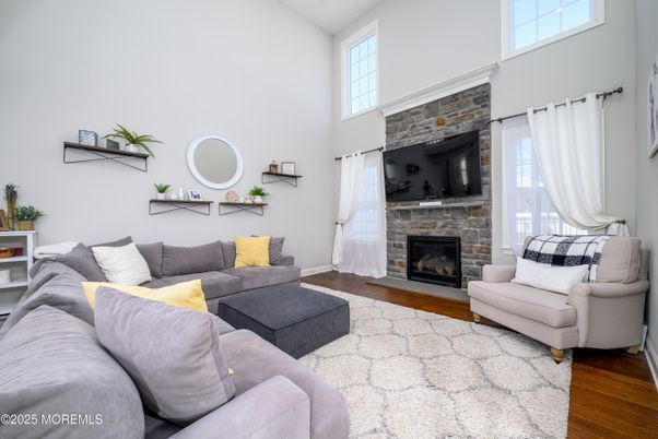 Fireplace, Interior, Living room, Wood Texture Flooring