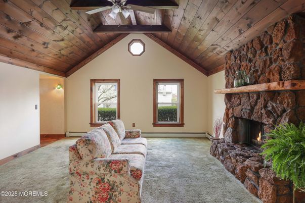 Fireplace, Interior, Living room, Stone Walls, Wooden Beams, Wooden Ceilings