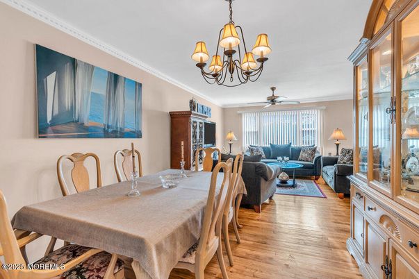 Chandelier, Dining room, Interior, Living room, Wood Texture Flooring