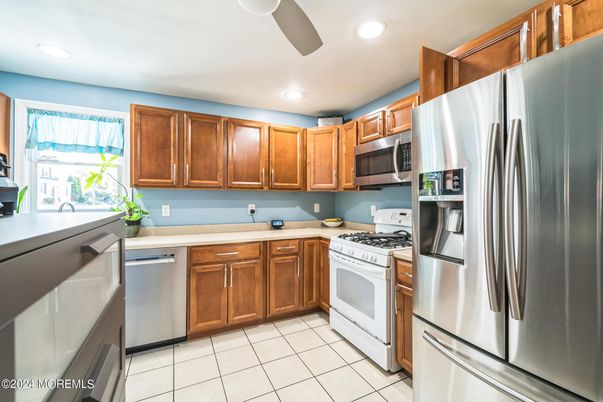 Interior, Kitchen, Recessed Lighting, Stainless Steel Appliances