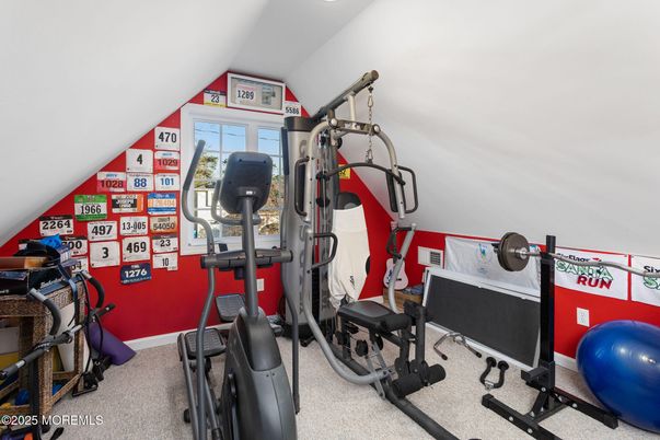 Fitness Equipment, Interior, Recessed Lighting