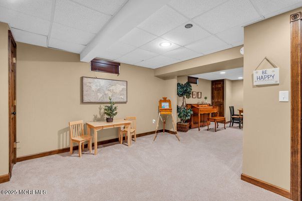 Dining room, Interior, Recessed Lighting