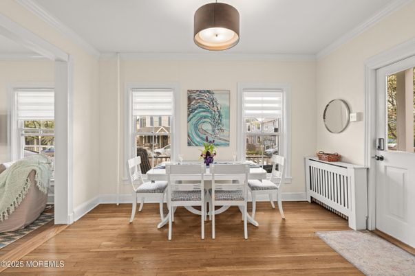 Dining room, Interior, Wood Texture Flooring