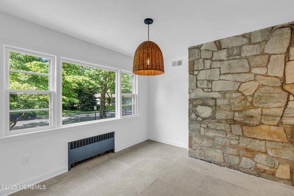 Interior, Pendant Lights, Stone Walls