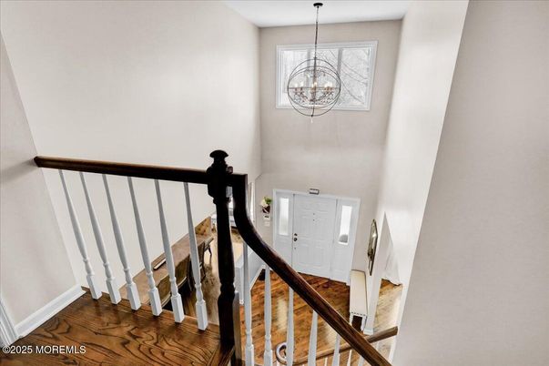 Chandelier, Interior, Wood Texture Flooring