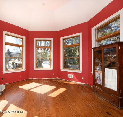 Empty room, Interior, Wood Texture Flooring