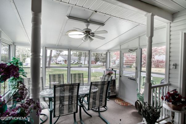 Dining room, Interior, Sun Room