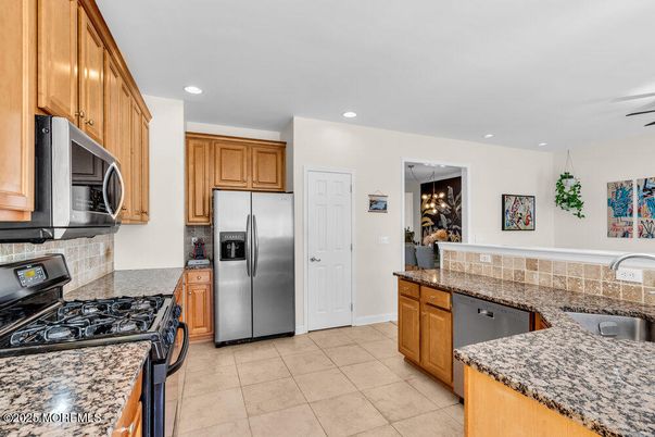 Interior, Kitchen, Recessed Lighting, Stainless Steel Appliances