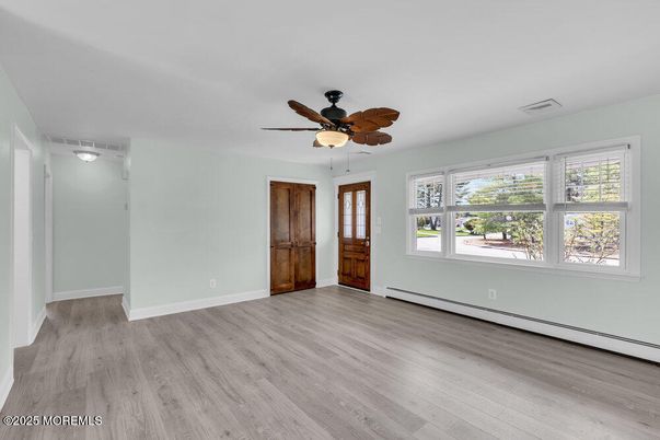 Empty room, Interior, Wood Texture Flooring