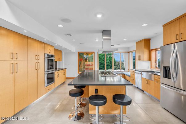 Interior, Kitchen, Recessed Lighting, Stainless Steel Appliances