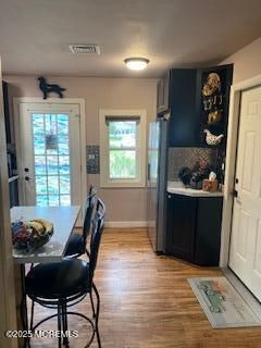 Dining room, Interior, Wood Texture Flooring