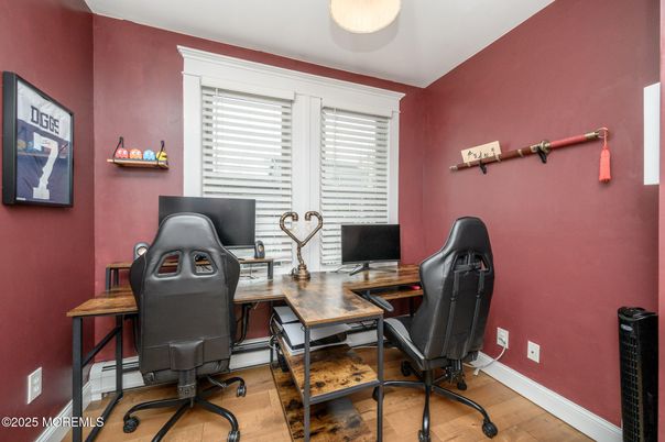 Home Office, Interior, Wood Texture Flooring