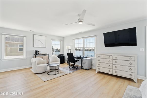 Home Office, Interior, Wood Texture Flooring