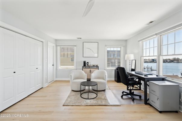 Home Office, Interior, Water, Wood Texture Flooring