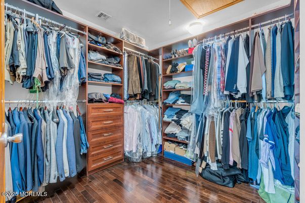 Interior, Walk-in Closets, Wood Texture Flooring