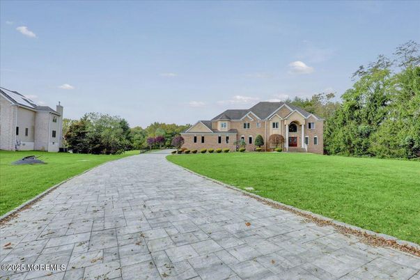 Backyard, Exterior, Facade, Brick Facade, French Provincial