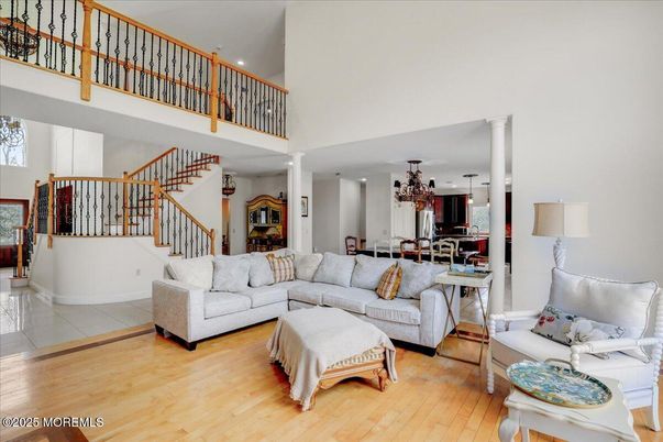 Dining room, Interior, Kitchen, Living room, Pendant Lights, Recessed Lighting, Wood Texture Flooring