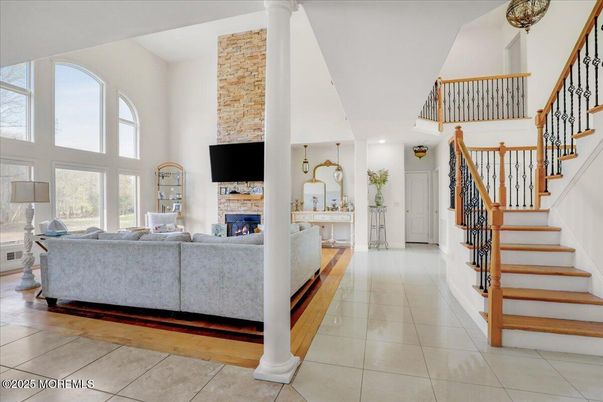 Fireplace, Interior, Living room, Recessed Lighting