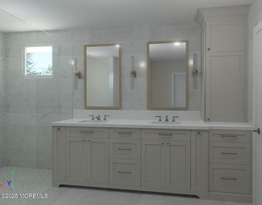 Bathroom, Dual Sink Vanities, Interior
