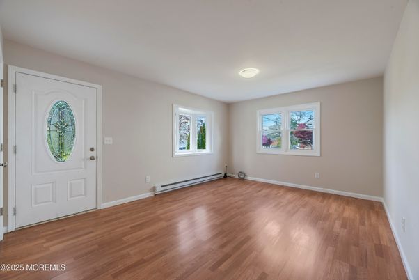 Empty room, Interior, Wood Texture Flooring