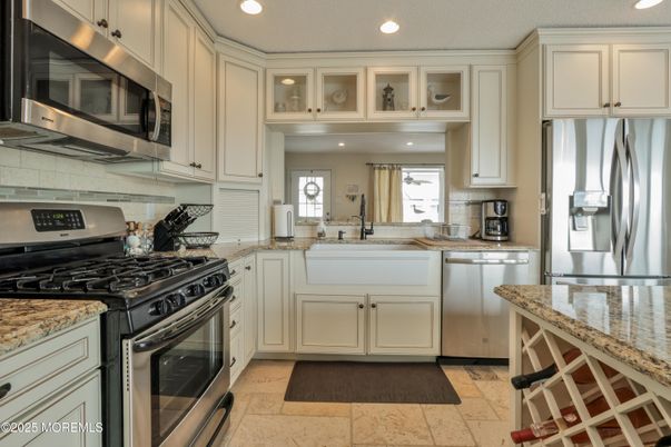 Interior, Kitchen, Recessed Lighting, Stainless Steel Appliances