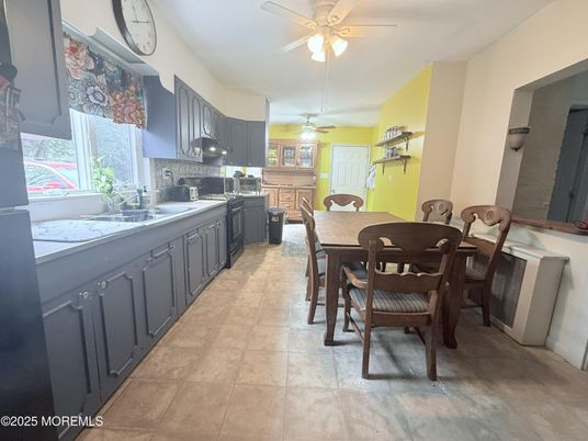 Dining room, Interior, Kitchen