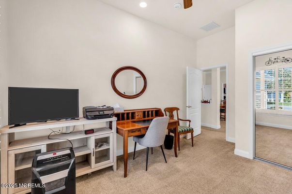 Home Office, Interior, Recessed Lighting