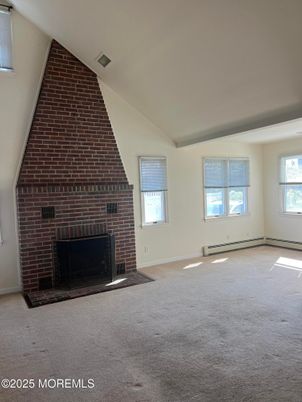Empty room, Fireplace, Interior, Stone Walls