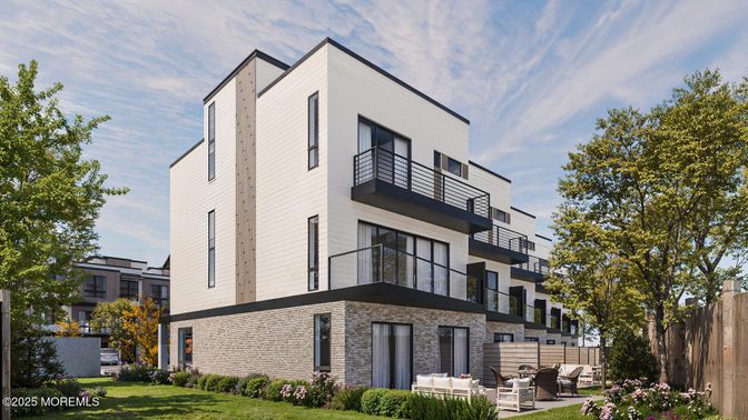 Exterior, Facade, Brick Facade, Modern